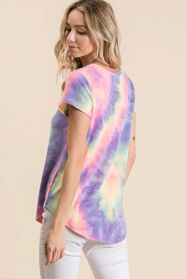 Soft Knit Tie Dye Tee