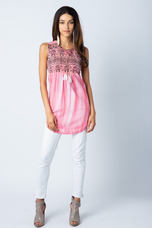 Aztec Printed Tank
