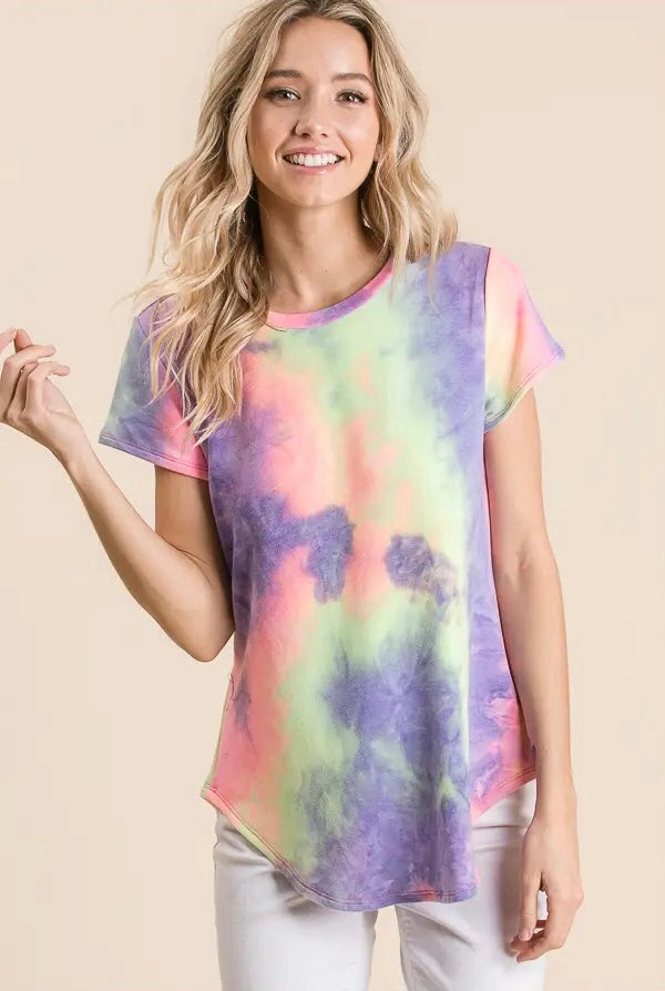Soft Knit Tie Dye Tee