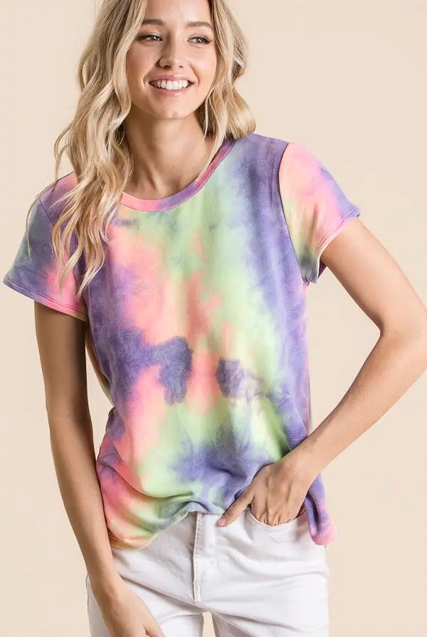 Soft Knit Tie Dye Tee