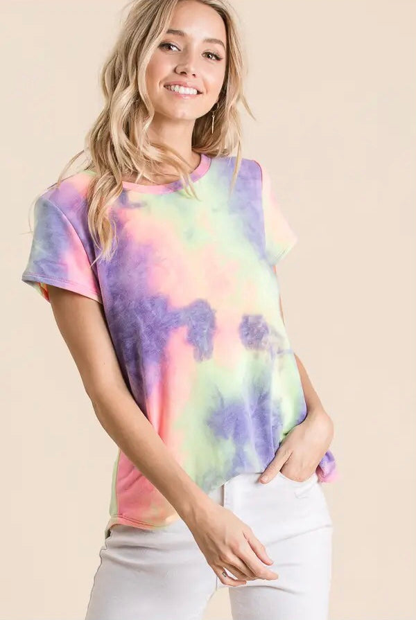 Soft Knit Tie Dye Tee
