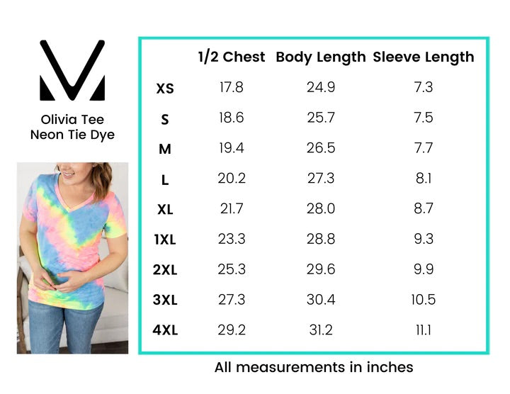 Neon Tie Dye Tee