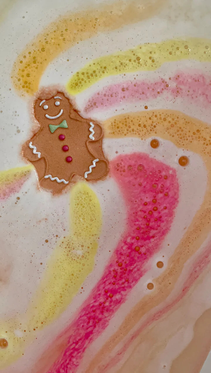 Gingerbread Man Bath Bomb