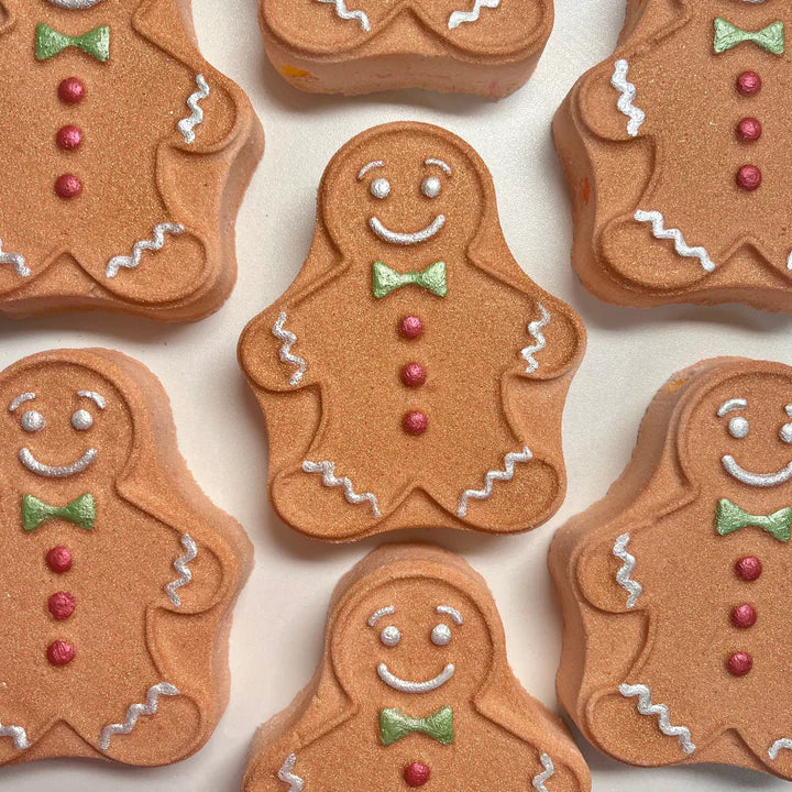 Gingerbread Man Bath Bomb