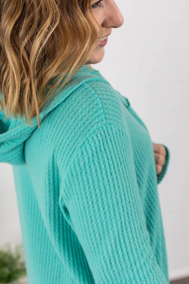 Waffle Cardigan