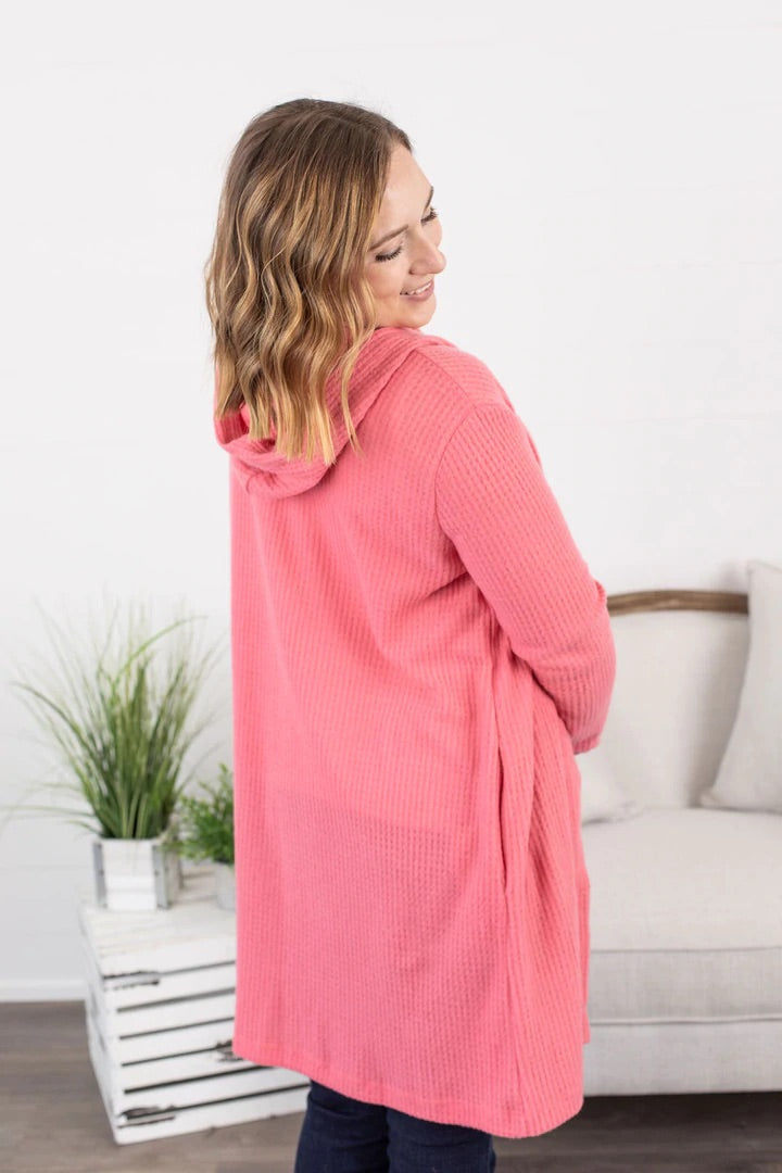Waffle Cardigan