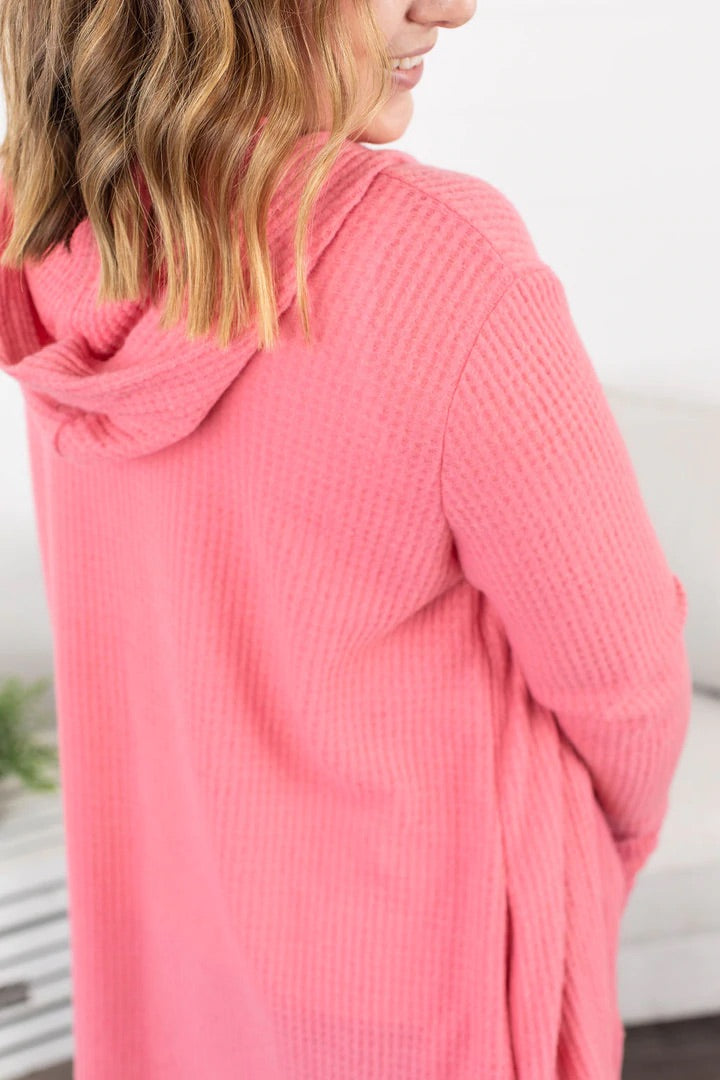 Waffle Cardigan